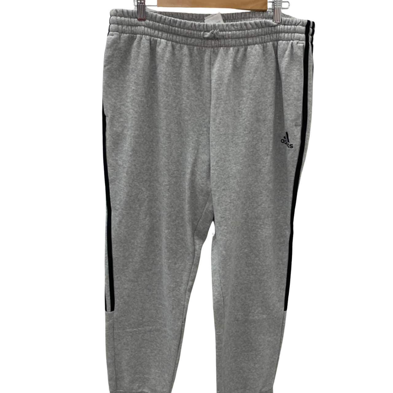 Adidas Mens Size XL Track Pants Grey