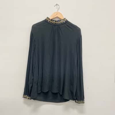 Sass & Bide Long Sleeve Top size L