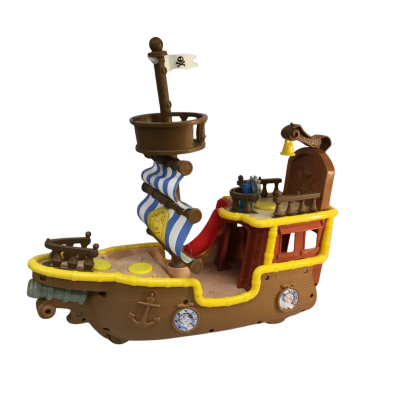 Disney Zkake and The Neverland Pirates Ship Play-set Untested