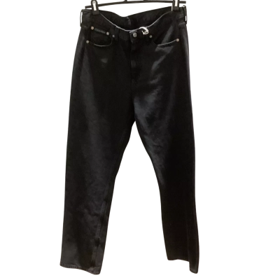BNWT Calvin Klein Jeans Mens  Size 30 / 32 Straight High Rise Black Jeans  RRP$169.00