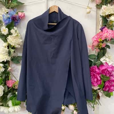 Saba Womens  Size M Cardigan Blue 