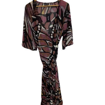 City Chic Womens  Size 20 Maxi Dress Pattern 