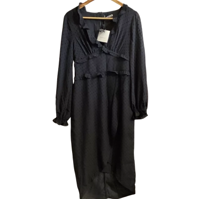 Cooper St Womens  Size 10 Long Sleeve Dress Black  