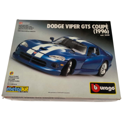 Dodge Viper GTS Coupe 1996 Model Kit