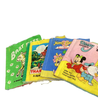 Collection of Vintage Cloth Children’s Books