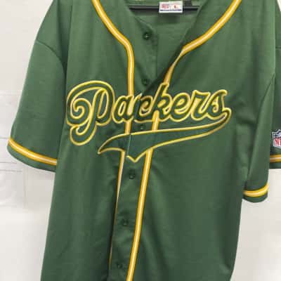 Packers NBA Mens  Size L Jersey Gold / Green 