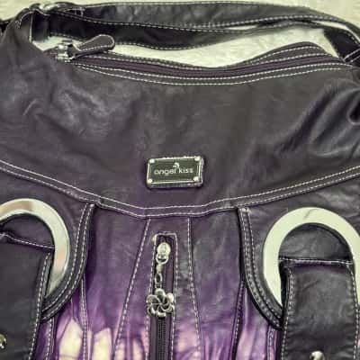  Womens Purple / Silver handbag 