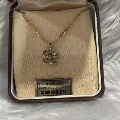 Angus & Coots Women's Gold Plated Sterling Silver Pendant Necklace 