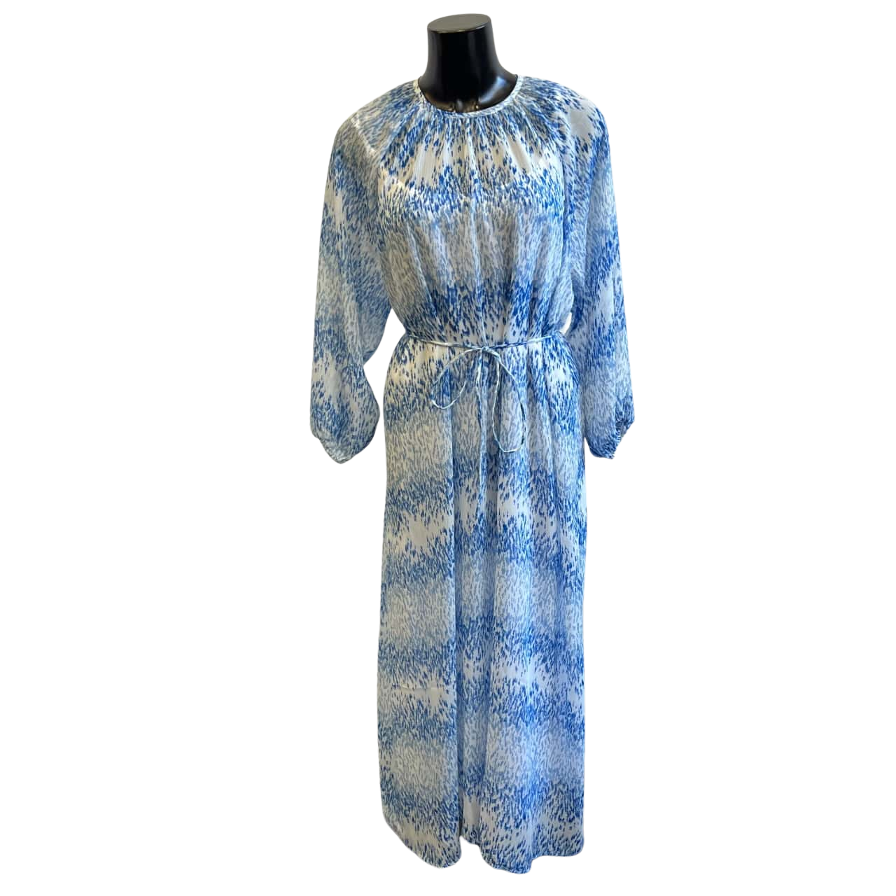 BNWT Jeanswest Womens Size 14 Lennon Long Sleeve Patterned Midi Dress