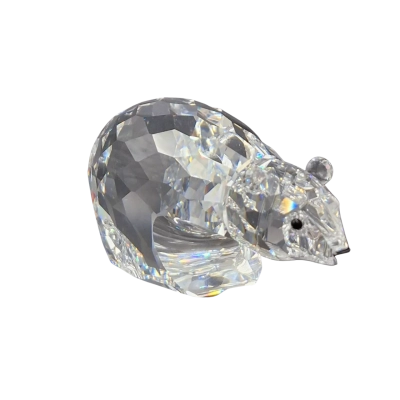 Swarovski Silver Crystal Large Polar Bear