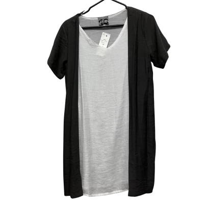  LABTEN Women's  Size S Casual Dress Grey / White 