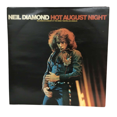 Neil Diamond Hot August Night Vinyl Record