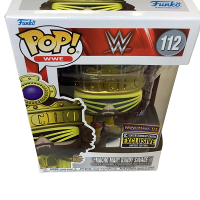 New in Box  POP WWE 112 “MACHO MAN”  RANDY SAVAGE