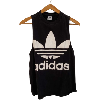 Adidas Womens  Size S Tank Top Black  