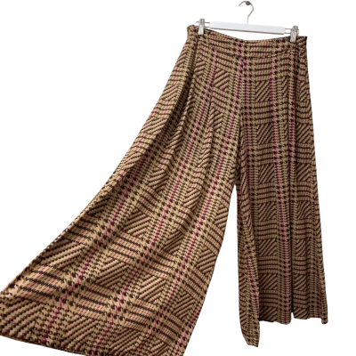 B.yu Culotte pants Beige / Black - Size M - Made in Italy