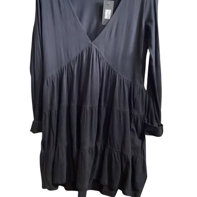 Glassons Womens  Size 6 Long Sleeve Dress Black  