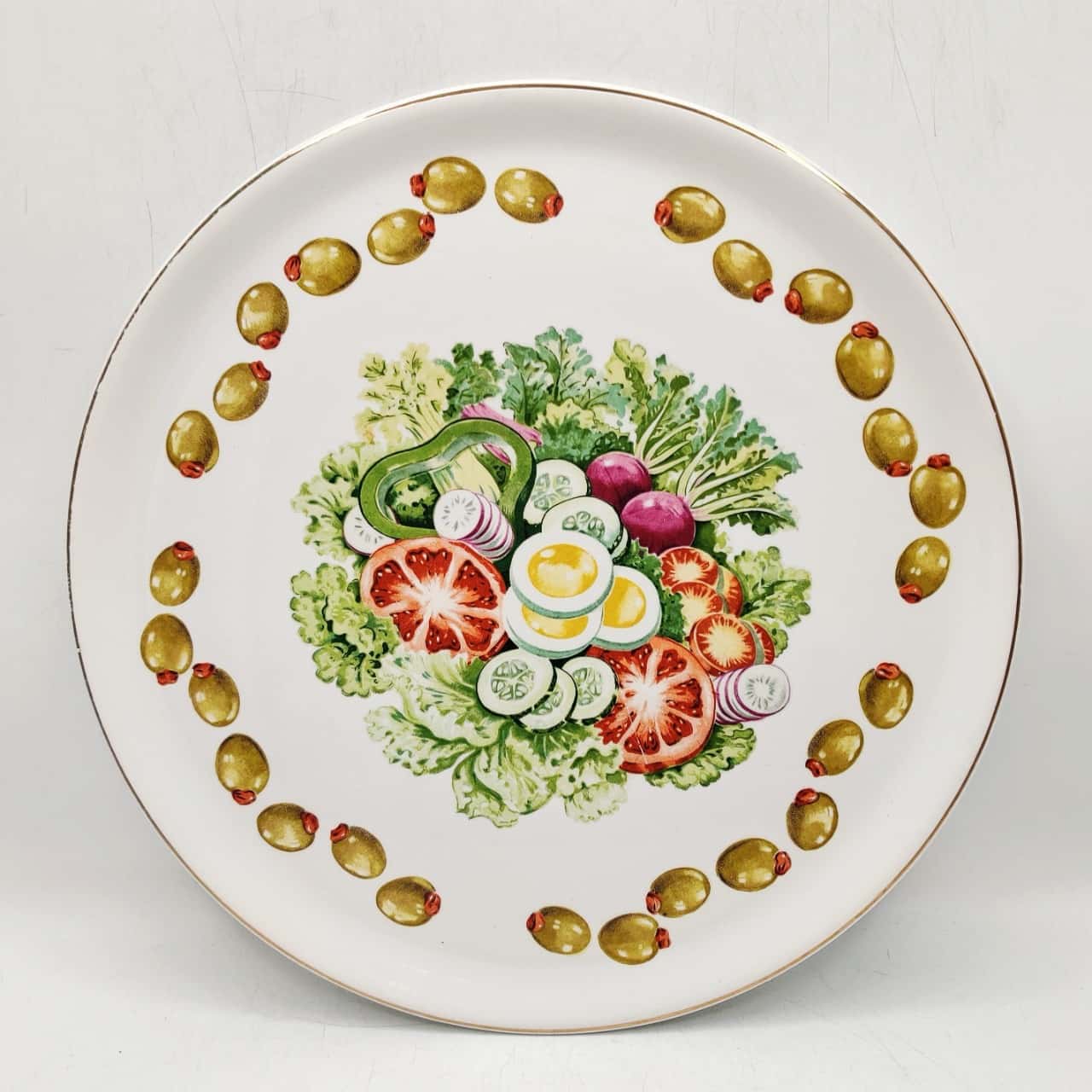 Vintage Ide Bros Worlds Finest Ironstone Oven Proof Platter/Plate Made