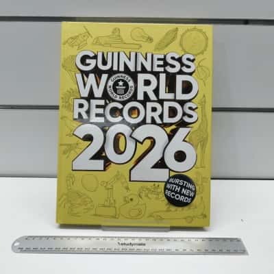 "Guinness World Records 2026" Hardcover Book