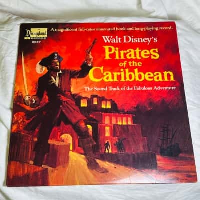 VINTAGE 1968 Walt Disney’s Pirates of the Caribbean Sound Track Vinyl Record