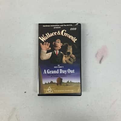 Wallace & Gromit A Grand Day Out VHS 