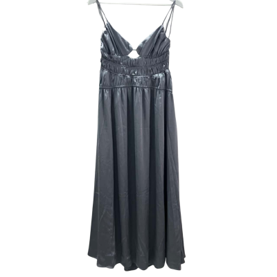 New With Tags! Billy J Women's Size 14 Elle Maxi Dress Steel Blue