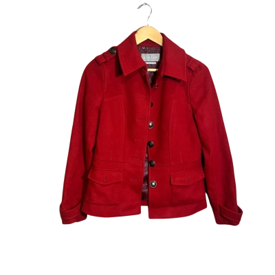 Jigsaw Womens  Size 10 Red Jacket
