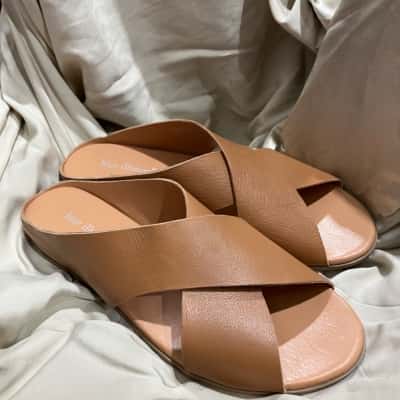 Blue Illusion Womens  Sandals Size 41 Beige / Nude 