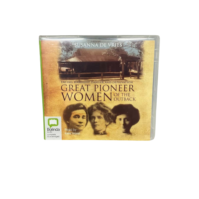 Great Pioneer Women of the Outback Audio Book CD Set