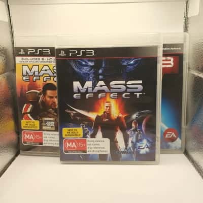 Mass Effect PS3 Disc 1-3