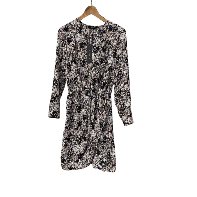 Decjuba Womens  Size 10 Casual Dress Black  / Brown / White 