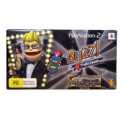 Buzz The Hollywood Quiz Playstation 2 Condrollers 