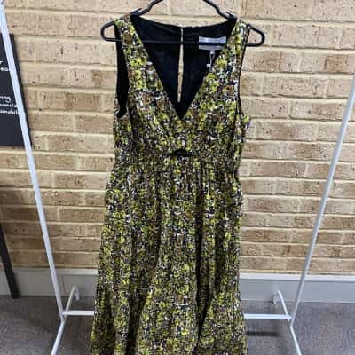 Veronica Maine Womens floral dress Size 14 