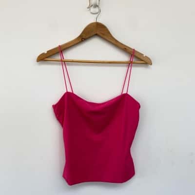 Kookai Hot Pink Ola Top  Size 1 