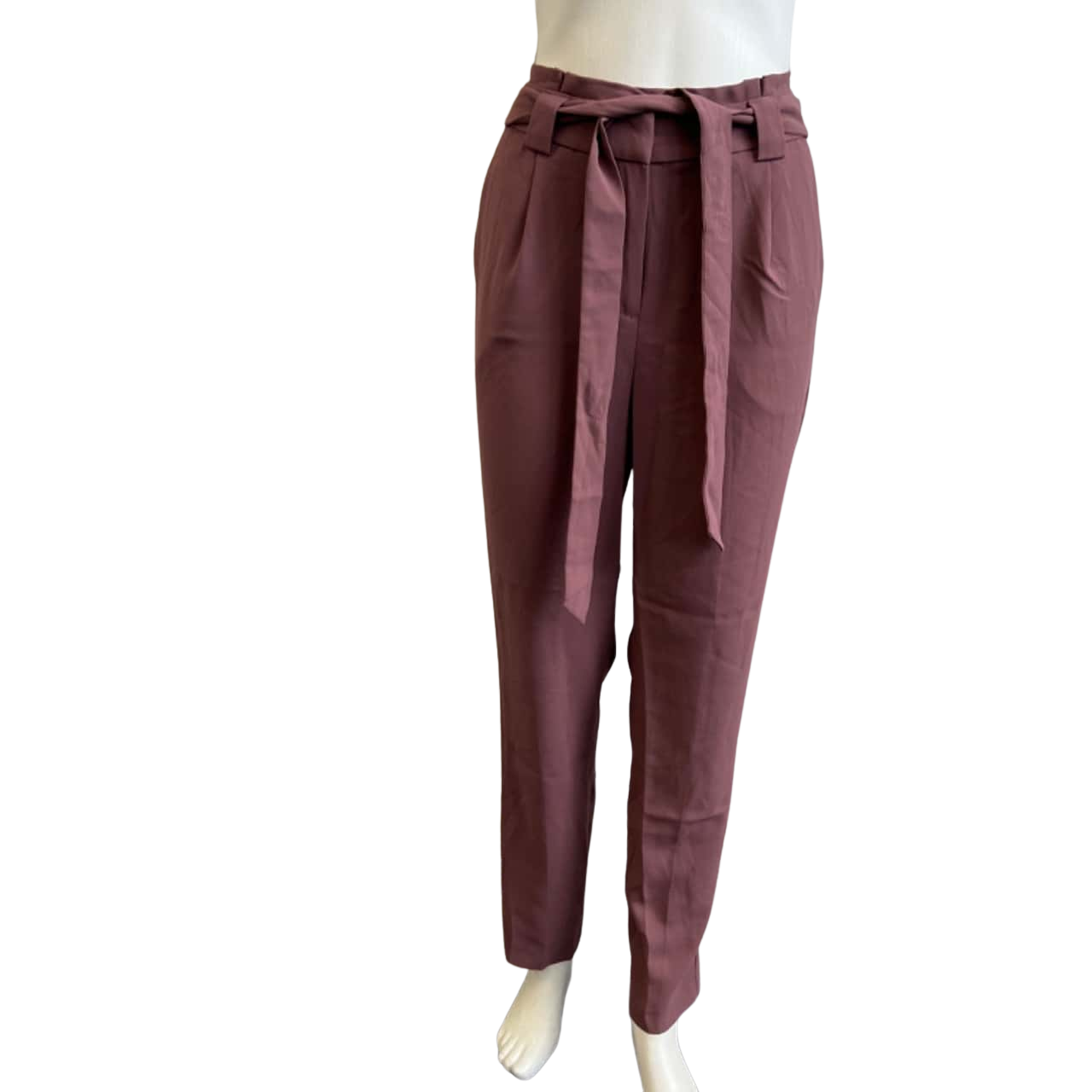 Express Womens Size 12 High Waist Ankle Pant Dusty Rose (s)