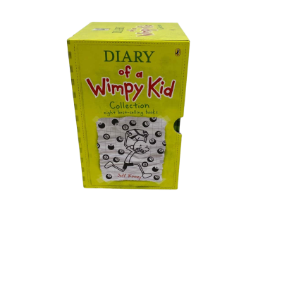 Diary of a Wimpy Kid 8 book collection by Jeff Kinney 
