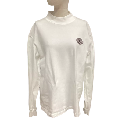 Harley Davidson Mens  Size M Sweatshirt White 
