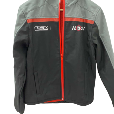 HSV Womens  Size XS Windbreaker Black  / Grey 