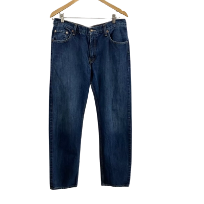 Levi Strauss & Co. Mens  Size 35 508 Relaxed Straight Jeans Dark Wash