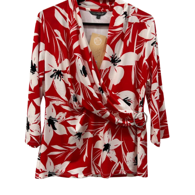 LIZ JORDAN ELEGANT TOP. SIZE L