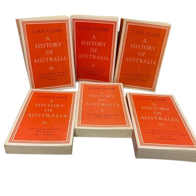 A History of Australia Volumes 1 to 6