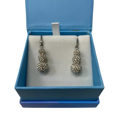 Bevilles Womens Earrings with Rhinestones