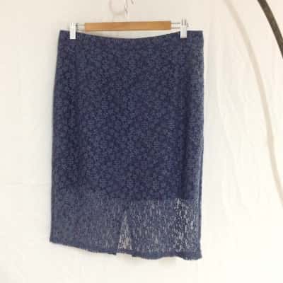 Jigsaw Womens  Size 12 Blue 