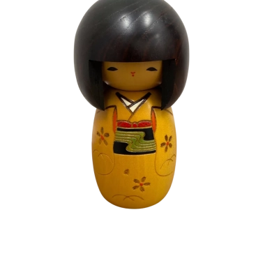 JAPANESE HANDCRAFTED USABURO KOKESHI DOLL