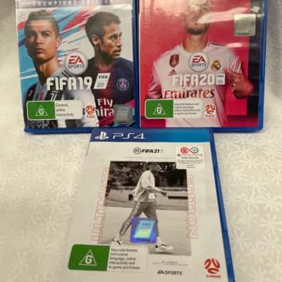 PS 4 Games FIFA 18, FIFA 20, FIFA 21