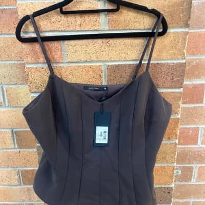 Portmans Womens  Size 14 Brown Top