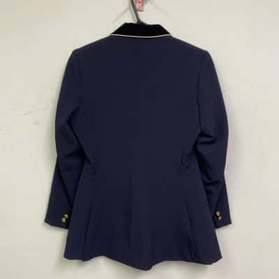 Ascot Equestrian Womens  Size 14 Blazer Navy Blue 