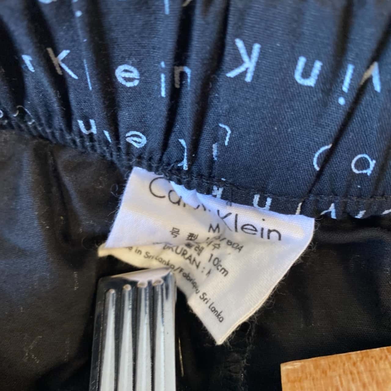 Calvin Klein Mens Size M Black PJ bottoms (s)