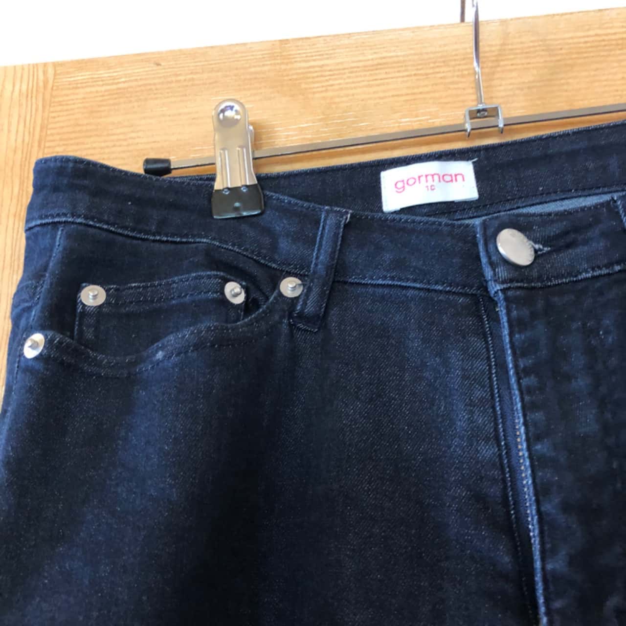 Gorman Womens Size 10 Blue Jeans with 