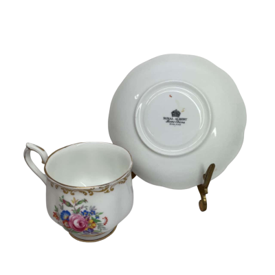 Royal Albert Bone China Floral Cup and Plate