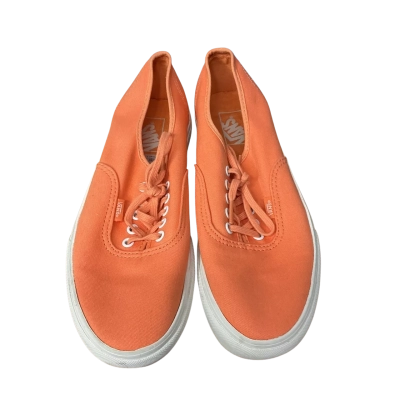 Vans Mens  Size 10 Trainers Orange 